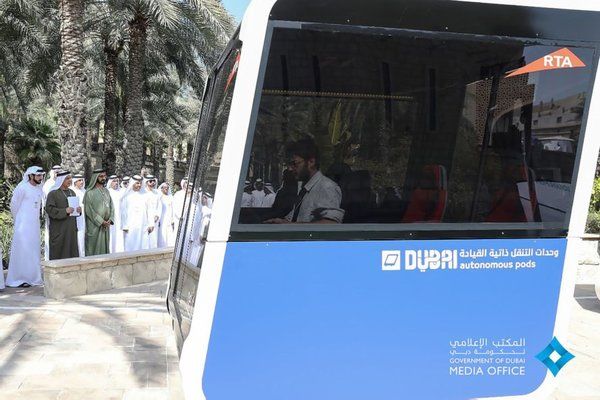 Самоуправляемые кабины. Новый транспорт в Дубае (ФОТО)