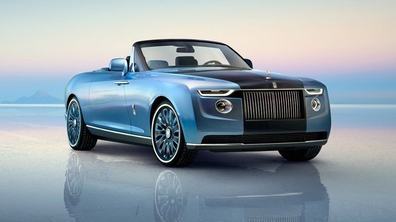 Новый открытый Rolls-Royce Boat Tail представят в мае 2022 года