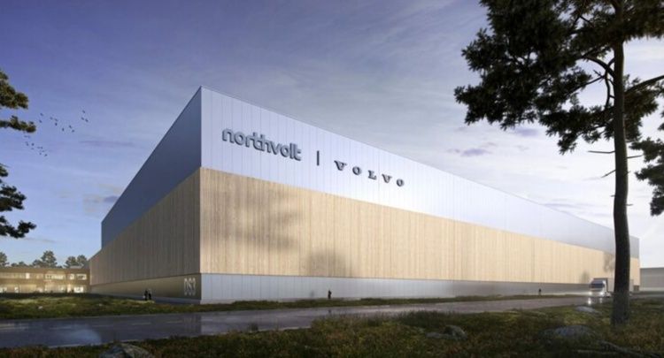 Northvolt та Volvo вибрали місце під новий завод для виробництва акумуляторів