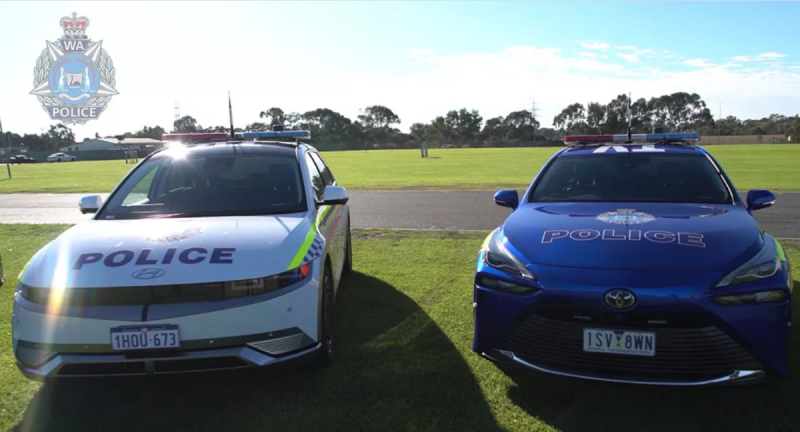 Австралійська поліція прийняла постачання Hyundai Ioniq 5 та Toyota Mirai