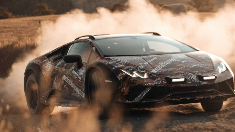 Компанія Lamborghini показала позашляховий Huracan Sterrato (ВІДЕО)