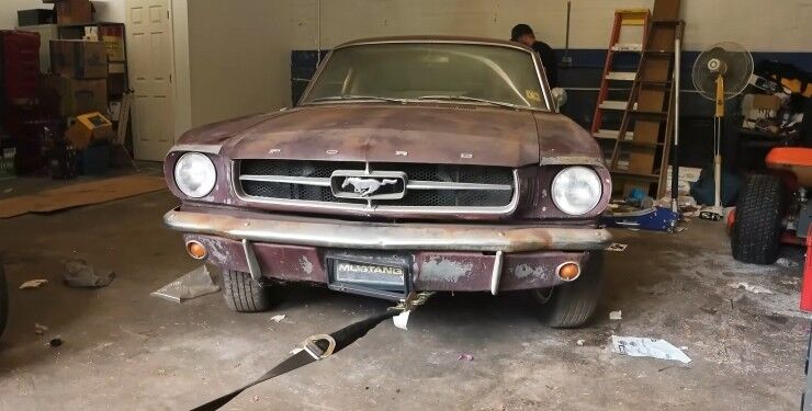 Культові Ford Mustang 30 років простояли в покинутому гаражі (ВІДЕО)