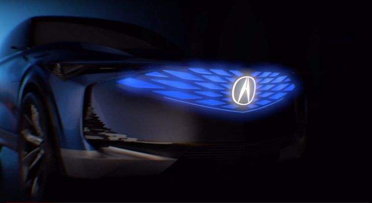 Електричний кросовер Acura Precision EV зʼявився на короткому промо відео