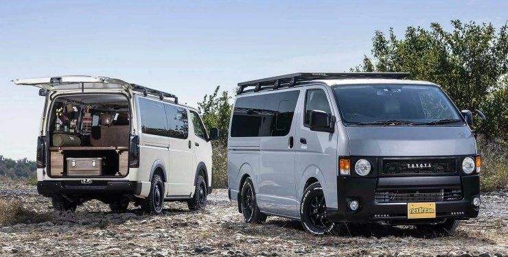 Мінівен Toyota Hiace отримав оригінальну ретро-версію у стилі 80-х
