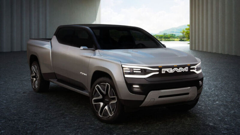 RAM показала новий концепт електропікапа RAM 1500 Revolution