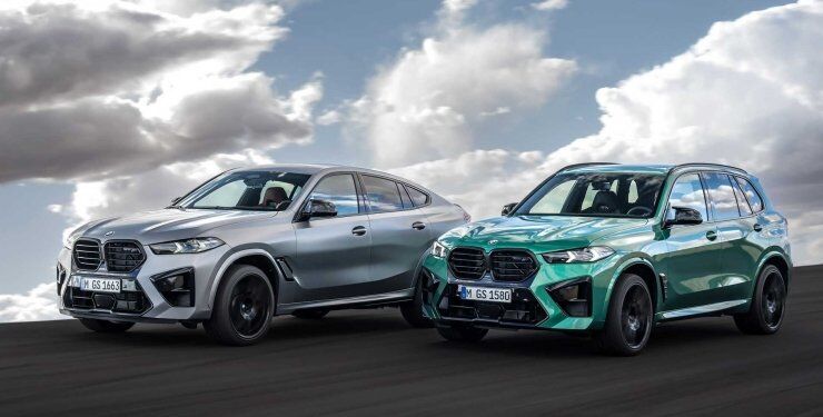 Представлені заряджені BMW X5 M і X6 M