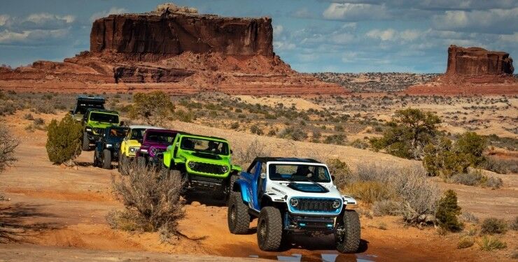 Jeep презентував відразу сім нових моделей