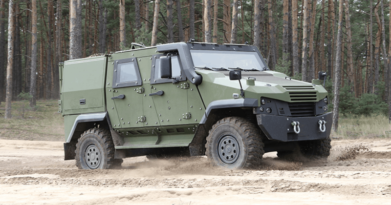 В Україні помічено швейцарський броньовик Mowag Eagle