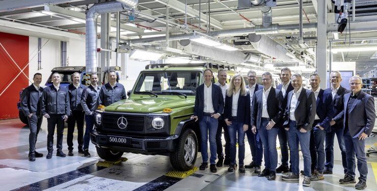 Mercedes випустив 500-тисячний Гелендваген
