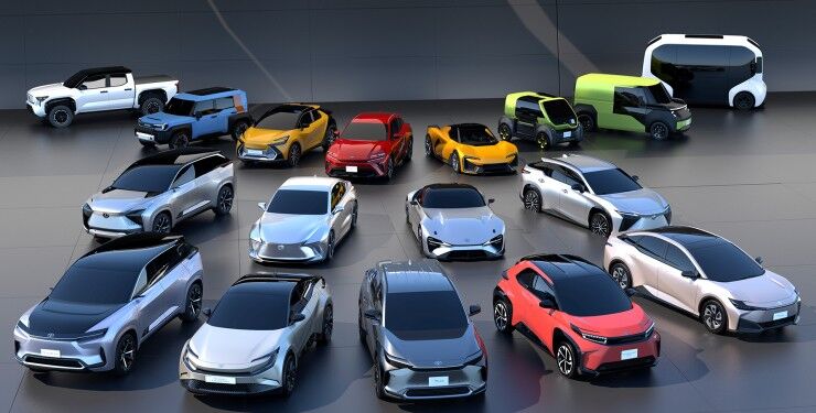 Toyota заполонить ринок електромобілями за три роки