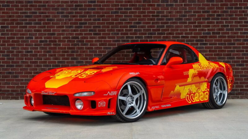 Mazda RX-7 з фільму «Форсаж» виставили на аукціон