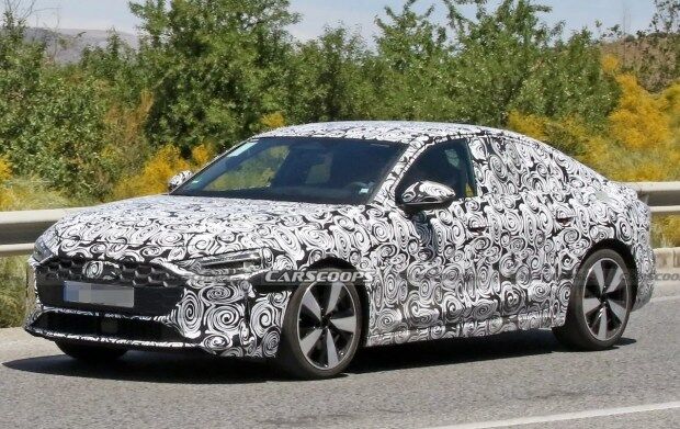 Audi проводить дорожні випробування нового A5 Sportback 2024