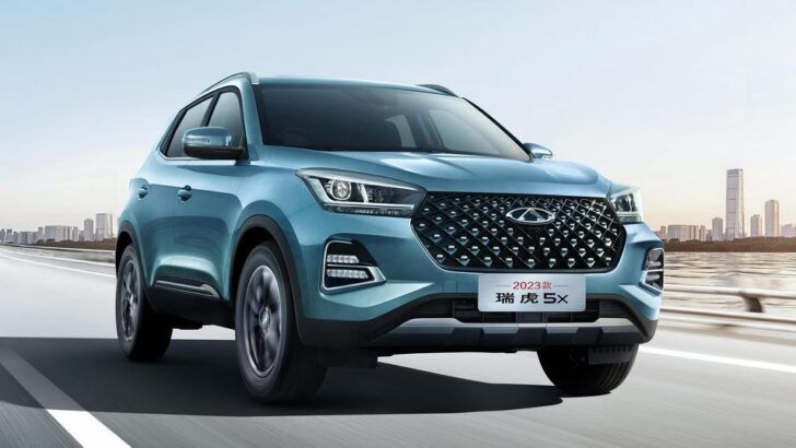 Chery представила оновлений кросовер Tiggo 5x