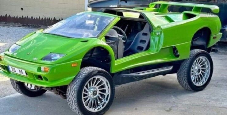 Унікальний позашляховик на базі Lamborghini Diablo виставили на аукціон