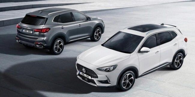 Опубліковано перші фото нового MG EHS 2023