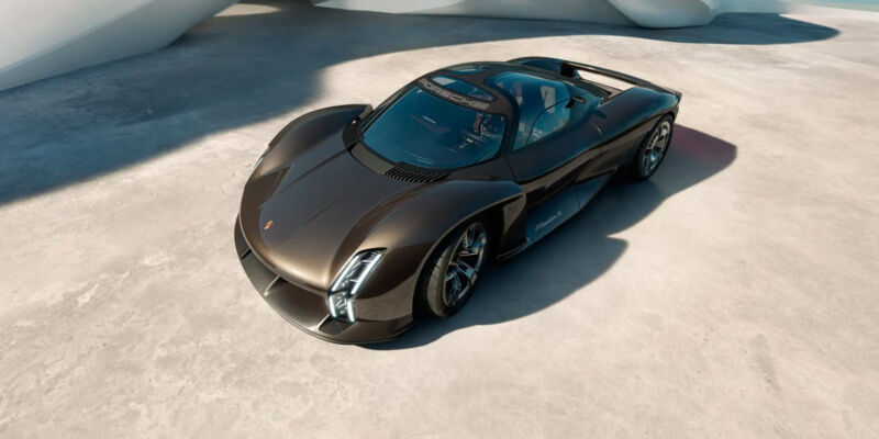 Porsche показав електричний гіперкар Mission X