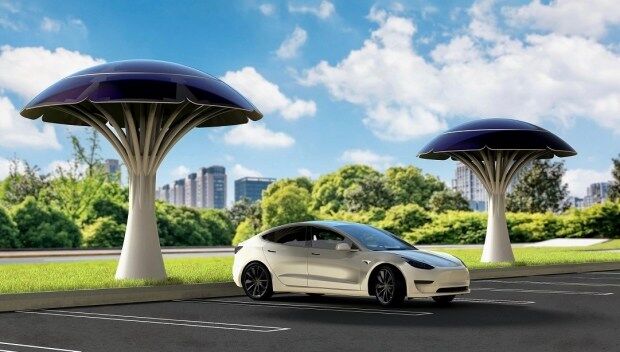 Стартап Solar Botanic Trees представив сонячні станції у формі дерев