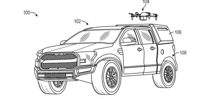 У деяких моделях Ford з'явиться люк для дронів: що задумав автовиробник