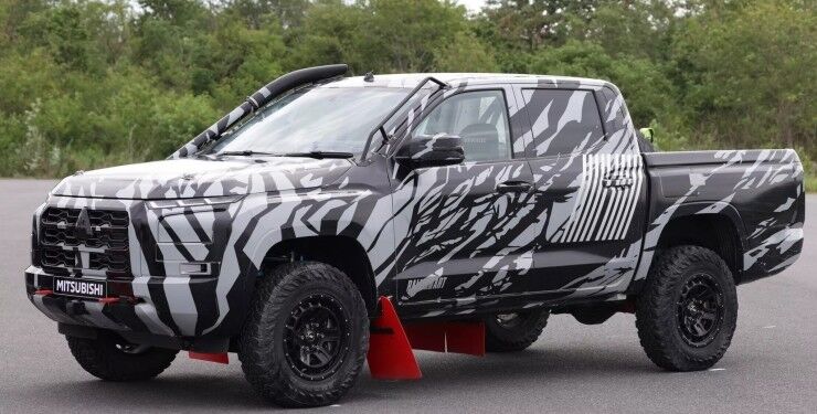Новий Mitsubishi L200 2024 розсекретили до презентації