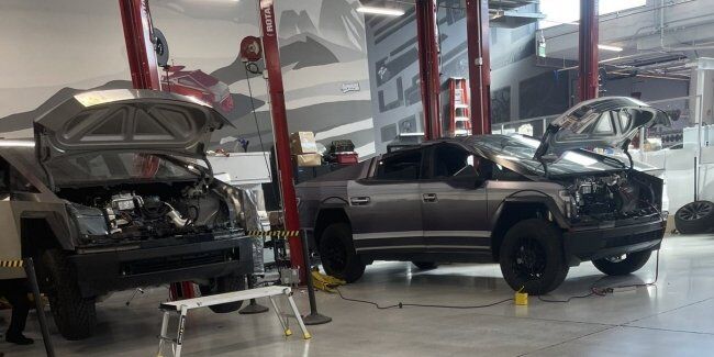 В мережі показали фото Tesla Cybertruck, схожого на Ford F-150
