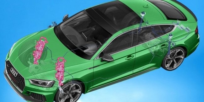 Компанія Audi розробляє «електрифіковану» підвіску