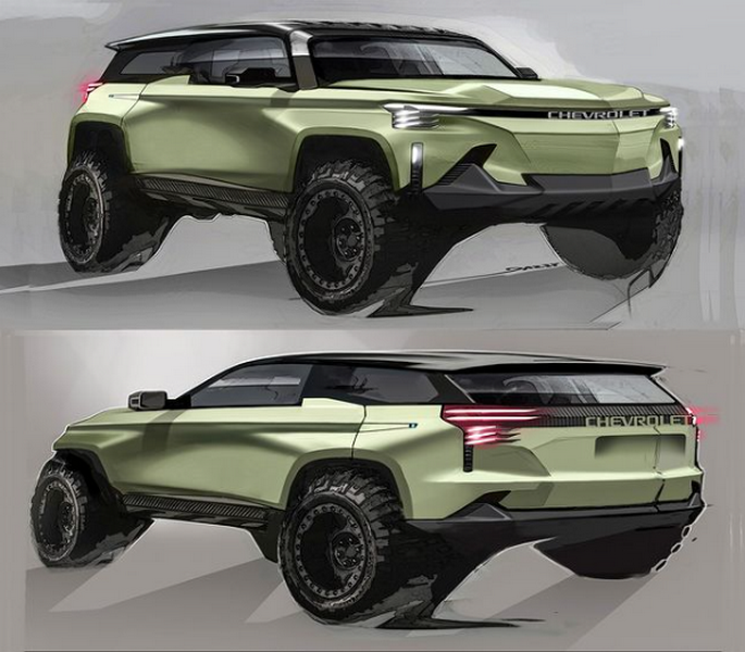 General Motors готують стильного електричного конкурента Ford Bronco (ФОТО)