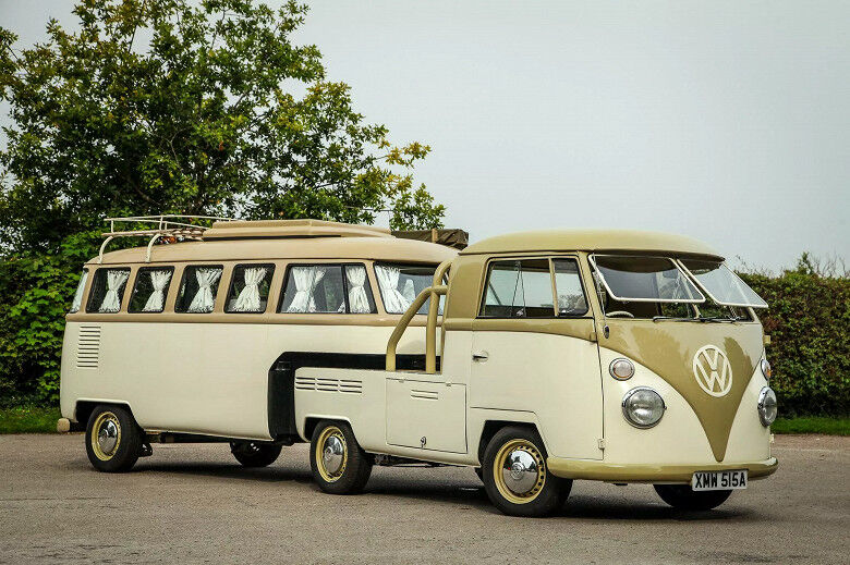 Представлений унікальний кемпер, що складається з двох Volkswagen Type 2