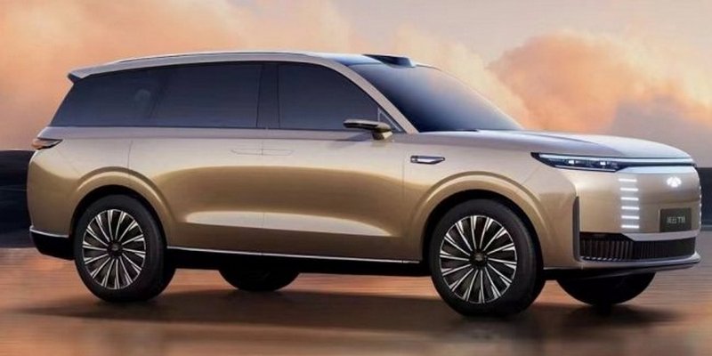 Chery показала новий великий електричний кросовер