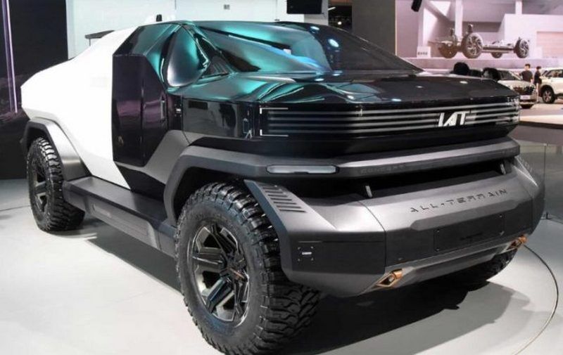 У Китаї показали пікап, який хоче перевершити Tesla Cybertruck