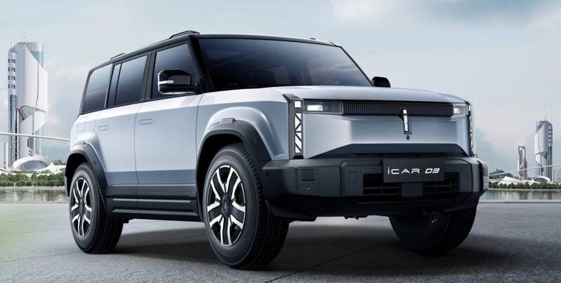 Chery випустили електричний позашляховик у стилістиці Land Rover Defender (ФОТО)