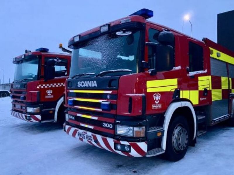 Волонтери привезли в Україну дві пожежні машини Scania (ФОТО)