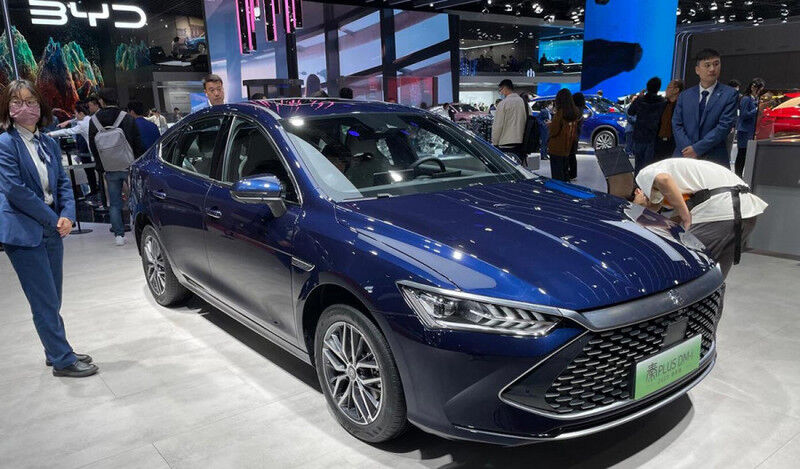 BYD запустила у продаж недорогий електричний седан Qin Plus (ФОТО)