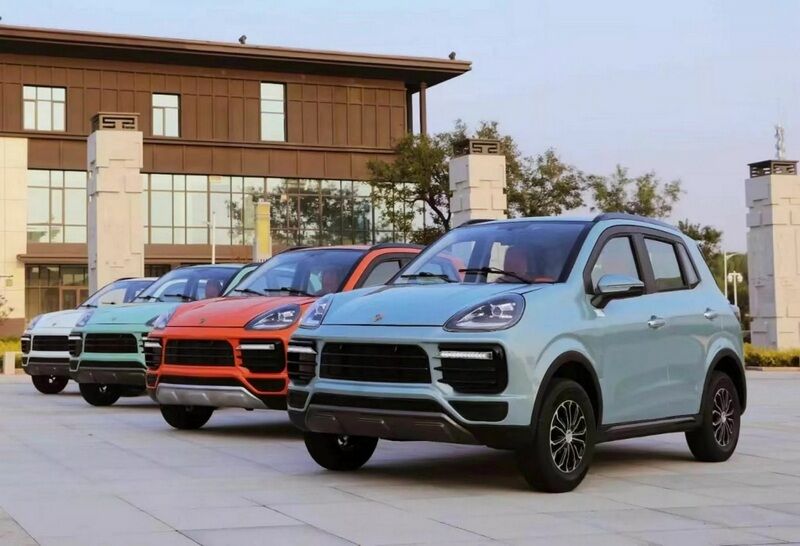 Bugatti, Porsche і Mini: у Китаї випускають дешеві електричні копії відомих авто (ФОТО)