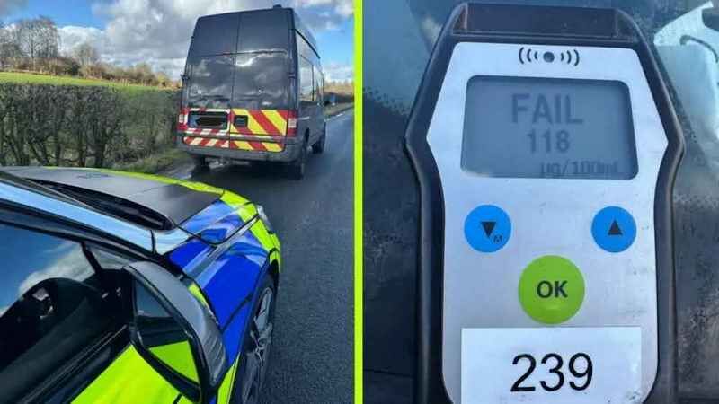 П’яний водій добровільно здався поліції, щоби не потрапити в аварію
