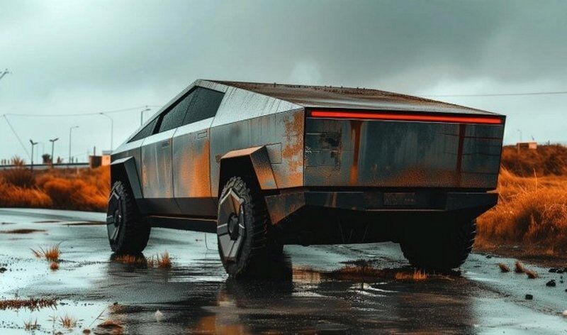 Власники Cybertruck скаржаться, що електропікапи з нержавіючої сталі почали іржавіти (ФОТО)