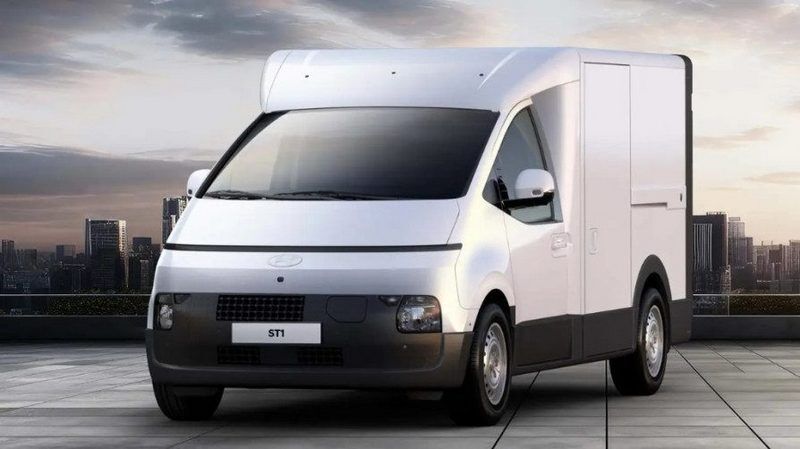 Hyundai представила футуристичний електрофургон ST1 (ФОТО)