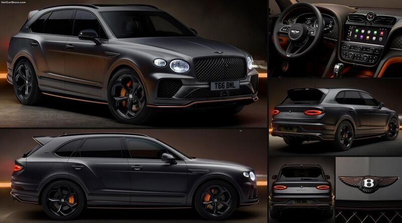 Bentley показала темну сторону кросовера Bentayga S (ФОТО)