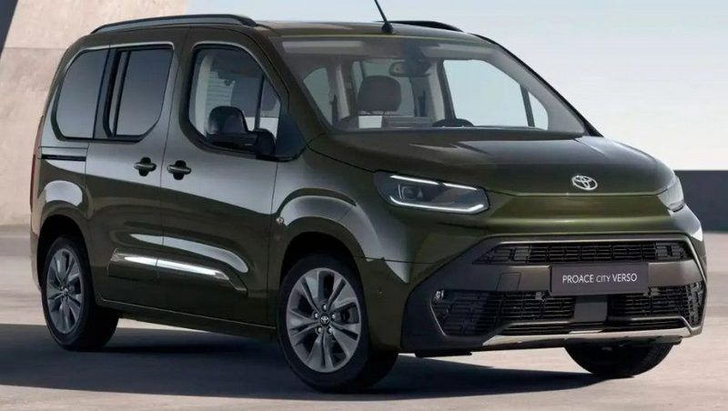 Toyota озвучила ціни на нові фургони ProAce City Verso