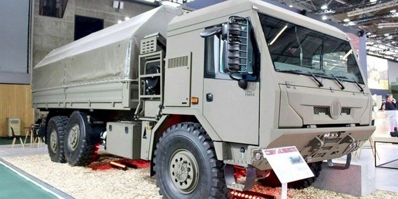 Третє покоління вантажівки Tatra T815-7 отримає броньовану кабіну для військових завдань