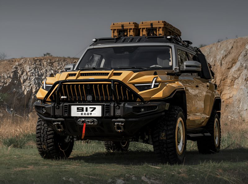 У Китаї презентували брутальний позашляховик Dongfeng M-Hero 917 Dragon Armor (ФОТО)