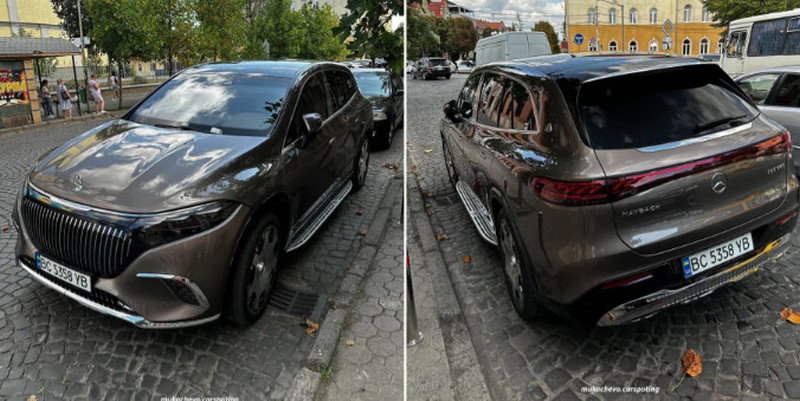 В Україні помітили перший серійний електромобіль Maybach за 7,5 мільйона (ФОТО)