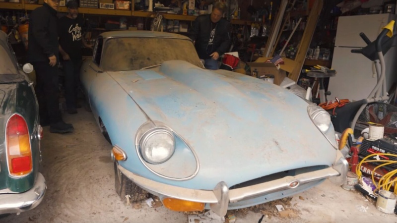Знайдено покинутий Jaguar E-Type 1969 року з потужним V8 від Ford (ФОТО)