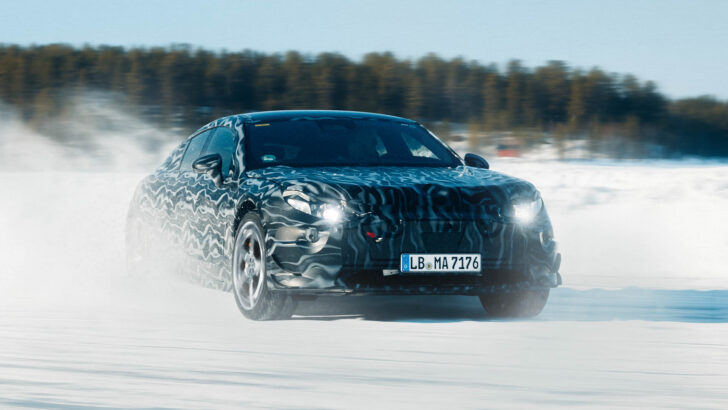 Mercedes-AMG проводить зимові випробування нового електричного кросовера (ФОТО)