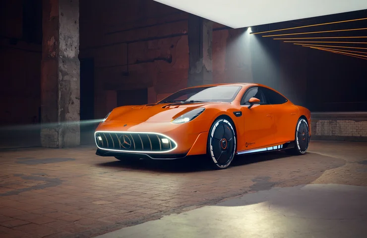 Інноваційна технологія Mercedes дає змогу випускати авто без задніх гальм (ФОТО)