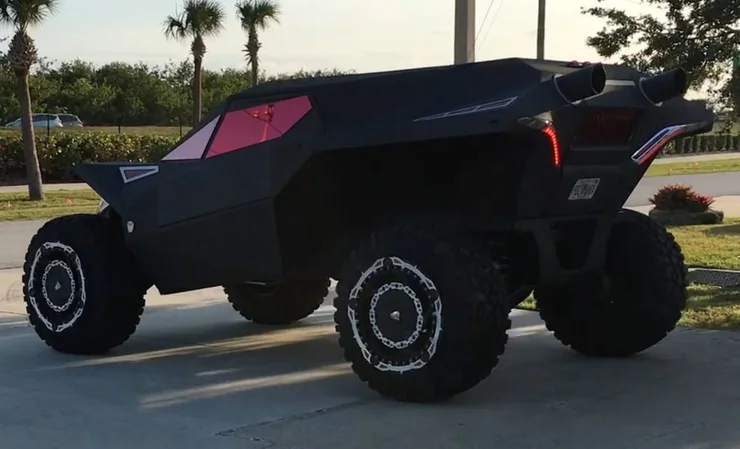 На аукціон виставили унікальний багі Hummer із екстравагантним дизайном (ФОТО)