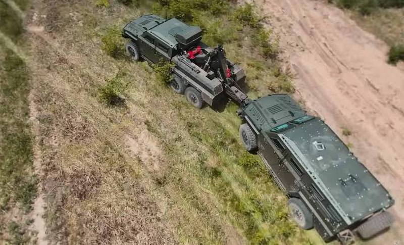 Евакуаційний тягач Inguar-4 пішов у війська: кого витягне й відбуксирує